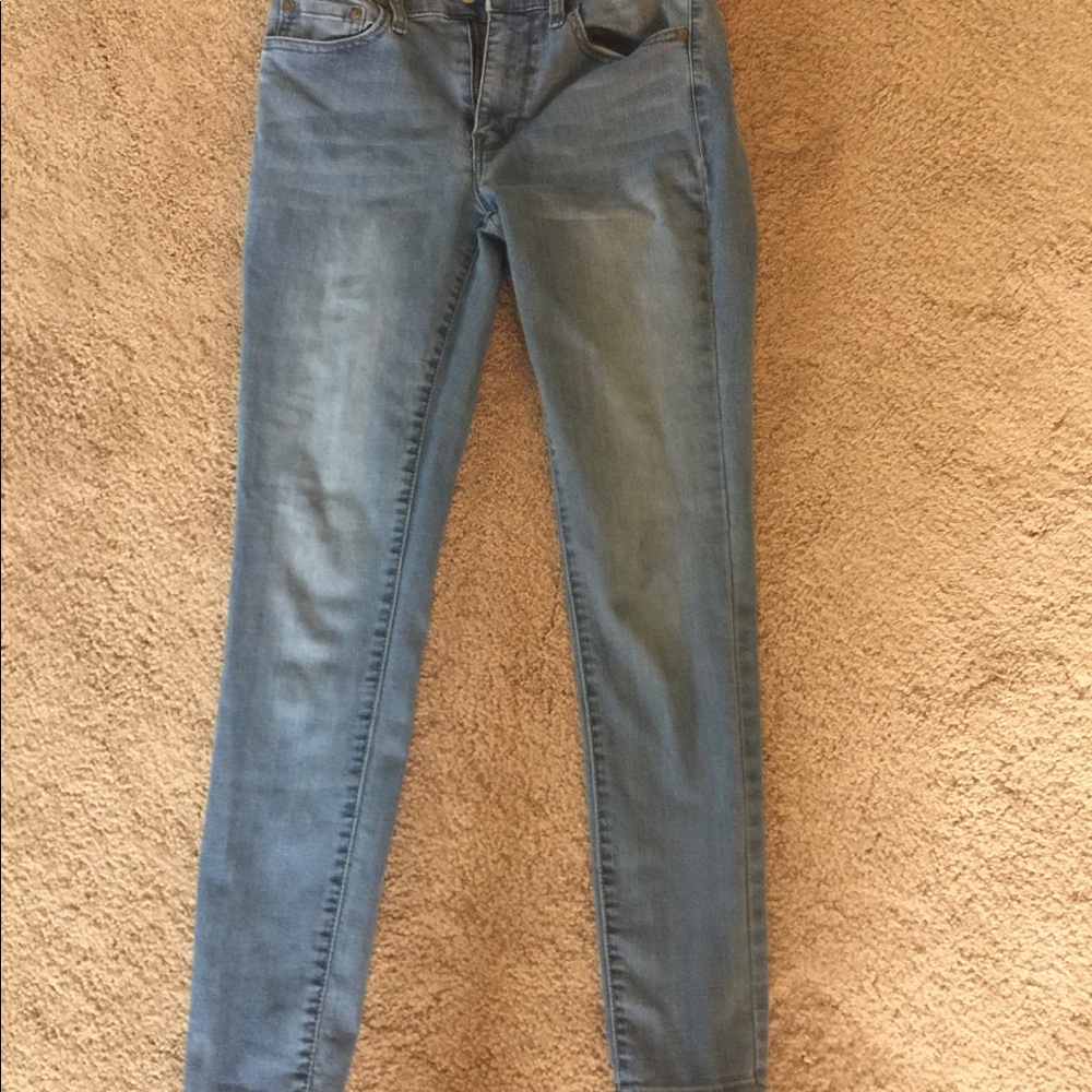 AÉROPOSTALE high waisted jean leggings